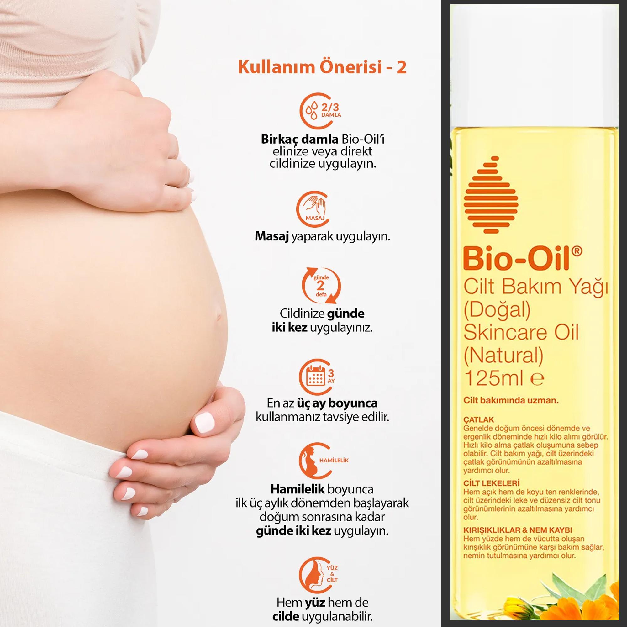 Bio-oil, % 100 Natural, çatlak karşıtı, leke karşıtı doğal cilt bakım Yağı 125ml 