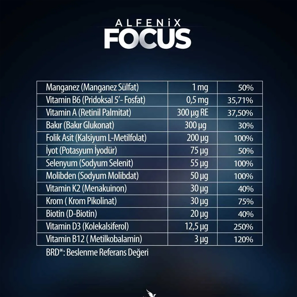 Focus Şurup, Konsantrasyon Takviyesi, 150ml L-arjinin, Fosfotidiliserin
