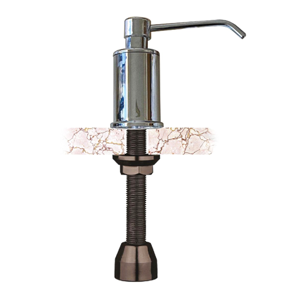 Fomy, Ankastre, Krom Dispenser 100ml, Kaliteli, Dayanıklı, Şık, bol köpüklü
