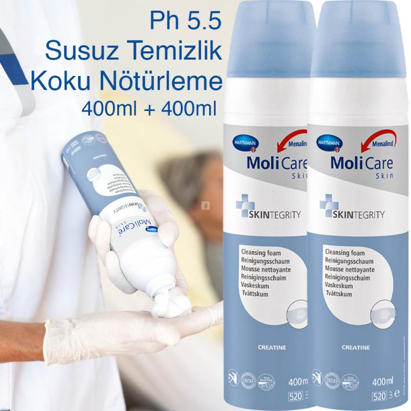 Hartmann%20Molicare%20Vücut%20Temizleme%20Köpüğü%20400ml%201Ad.%20Ph:%205.5,%20Koku%20Yokedici