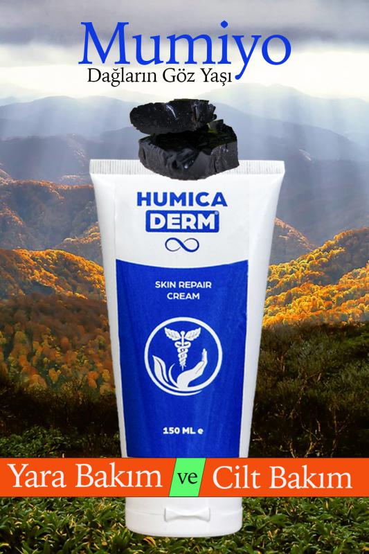 Humicaderm Cilt Onarıcı, Yara Bakım Kremi 150ml