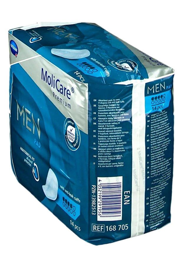 Molicare Premium Men Pad 4 Damla Erkek Mesane Pedi 14 Lü, Eski Paket