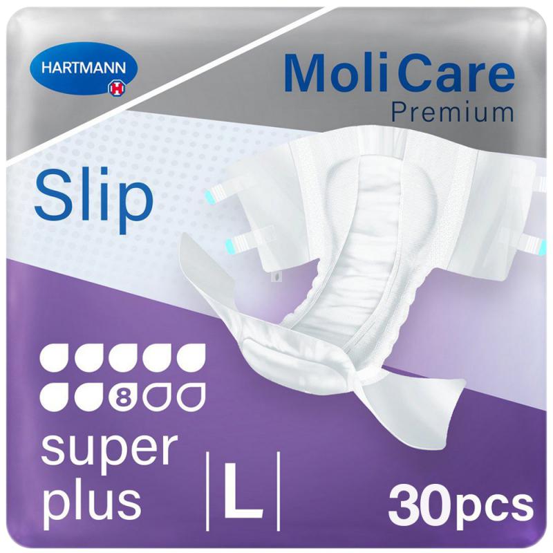 Molicare Premium Super Plus 30 lu Hasta bezi, Üstün Kalite, Emicilik Kapasitesi: 3070gr
