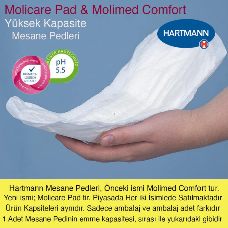 Hartmann Molimed Maxi Comfort Mesane Pedi- 84adet 1 Adeti: 841gr Sıvı toplar