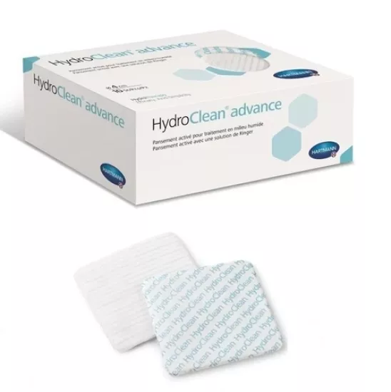  HYDROCLEAN Advance 10CM*10CM - Ringer Solüsyon İçeren Örtü 1 Adet (Otolitik debridman yapan ped)