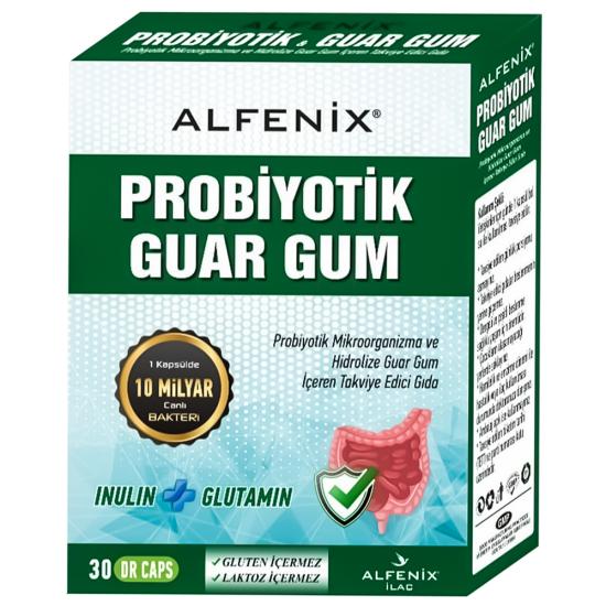  Probiyotik 10 Milyar, Guar Gum 30 Dr Kapsül