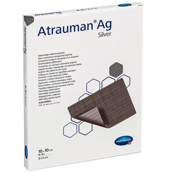 Hartmann Atrauman Ag 10 X 10 Cm Gümüş içerikli Yara Bakım Örtüsü (1 Adet)