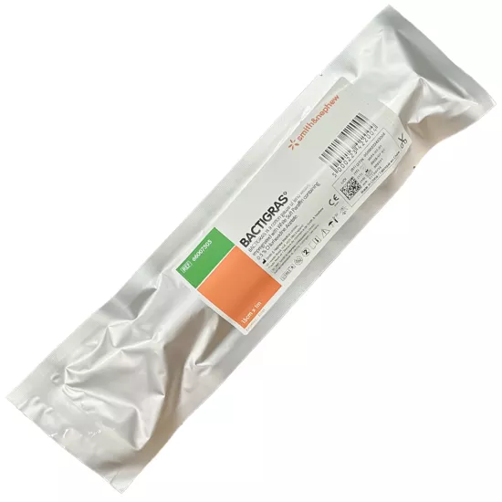 Bactigras, Parafinli, Tül sargı, 15cmx1mt, 