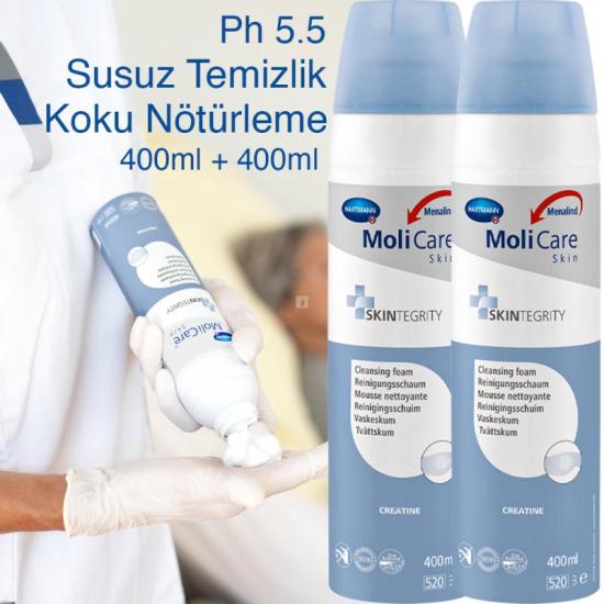 hartmann, molicare, köpük temizleme, skin, 