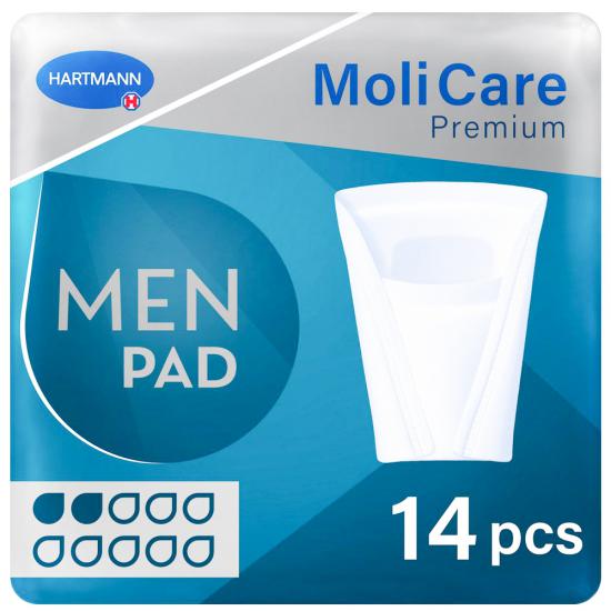 artmann, molicare, erkek mesane pedi, 2 daml, men