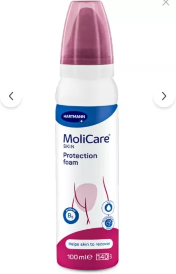 Molicare, Çatlak Karşıtı, Yoğun Nemlendirici Cilt Bakım Köpüğü, 100ml, Pentenol, Gliserin , ÜRE (KORUYUCU KÖPÜK)