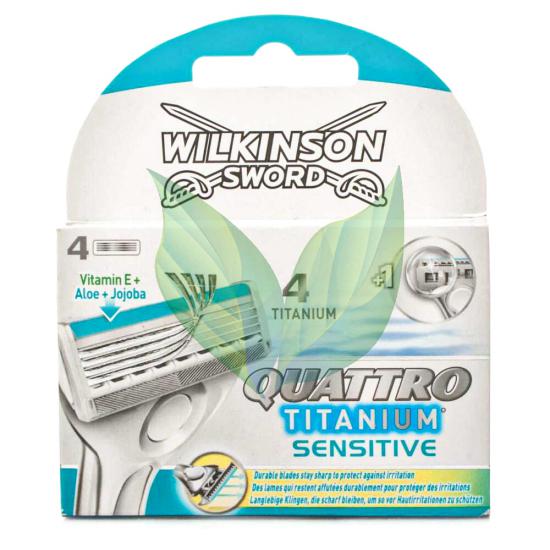 Wilkinson Quattro Titanium Sensitive 