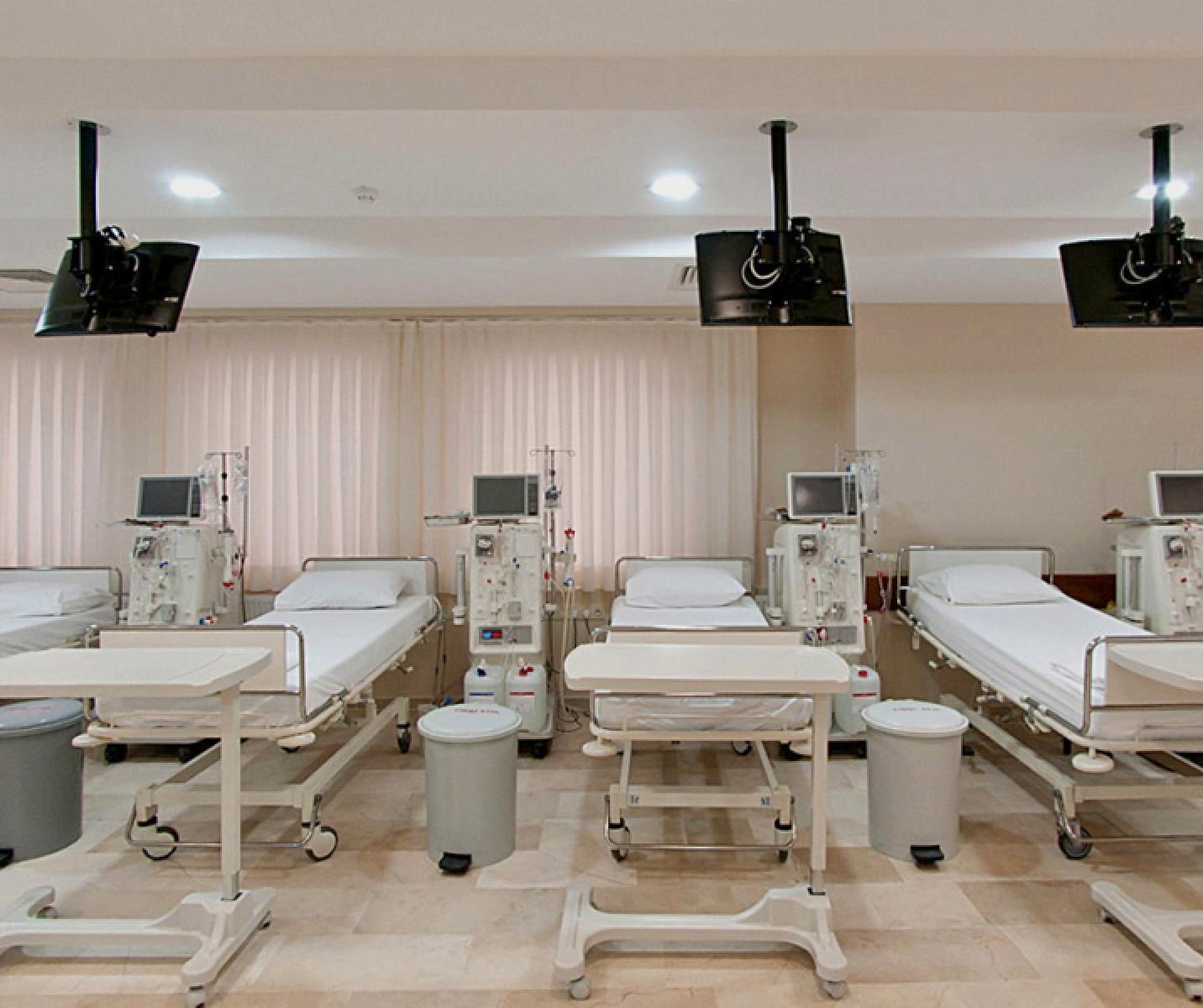 Diyaliz Klinikleri, diyalizör, kateter, yatak